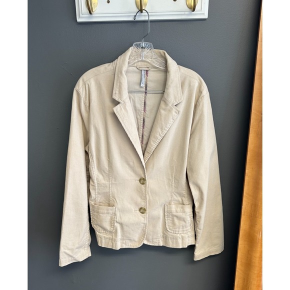 Old Navy Jackets & Blazers - Vintage Y2K Old Navy Corduroy Blazer Womens L  Academia Preppy Old Money Twee
